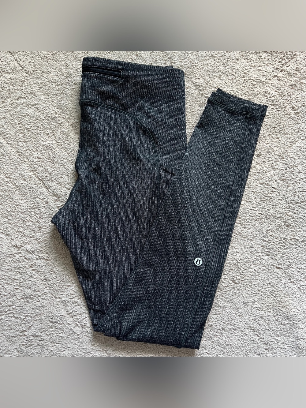 Lululemon Speed Up Tight Leggings Gym Stretch Yoga Workout Pilates Sporty Sz 8